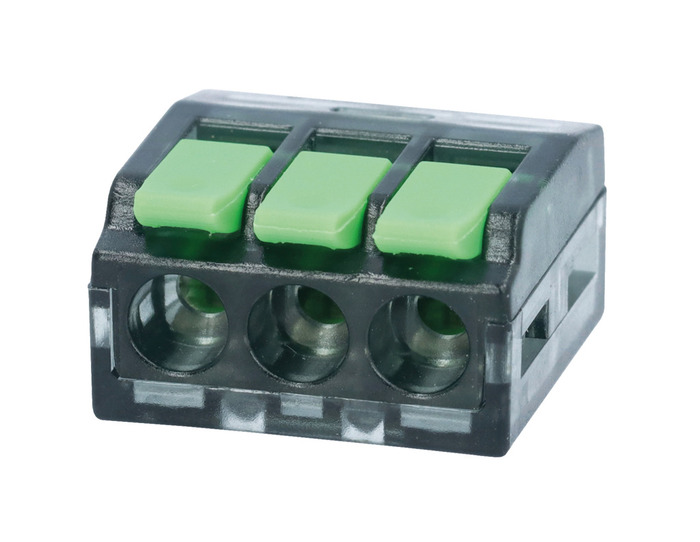 Toppklämma Öppningsbar 3-pol 4-pack